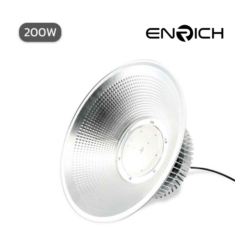 โคมไฮเบย์ LED รุ่น PLUS 200W (เดย์ไลท์) ยี่ห้อ ENRICH